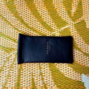 Ted Baker Black Soft Glasses Sleeve